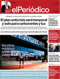 Portada El Periódico 2026-03-18
