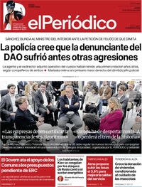 Portada El Periódico 2026-02-19
