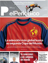 Portada El Periódico 2026-07-19
