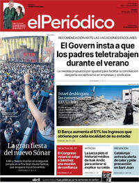 Portada El Periódico 2026-06-20