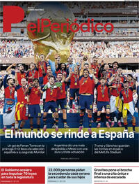 Portada El Periódico 2026-07-20