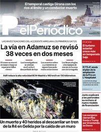 Portada El Periódico 2026-01-21