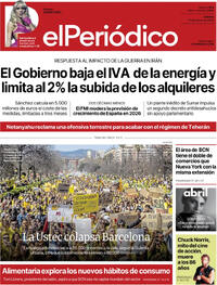 Portada El Periódico 2026-03-21