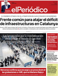 Portada El Periódico 2026-04-21
