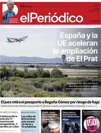 Portada periódico El Periódico