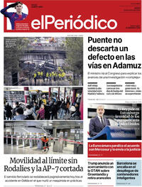 Portada El Periódico 2026-01-22