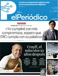 Portada El Periódico 2026-03-22