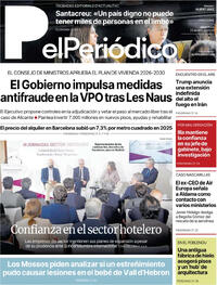 Portada El Periódico 2026-04-22