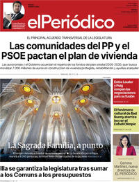 Portada El Periódico 2026-05-22