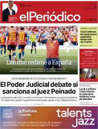 Portada El Periódico 2026-06-22