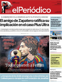 Portada El Periódico 2026-07-22