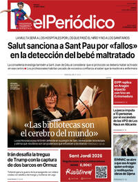 Portada El Periódico 2026-04-23