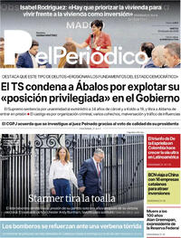 Portada El Periódico 2026-06-23