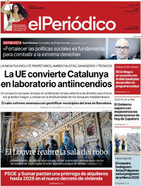 Portada El Periódico 2026-07-23
