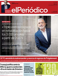 Portada El Periódico 2026-09-23