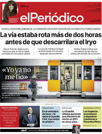 Portada El Periódico 2026-01-24
