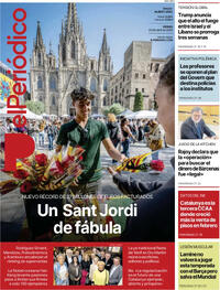 Portada El Periódico 2026-04-24