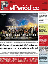 Portada El Periódico 2026-06-24