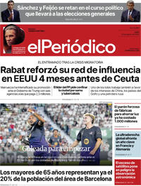Portada El Periódico 2026-08-24