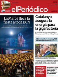 Portada periódico El Periódico