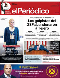 Portada El Periódico 2026-02-26