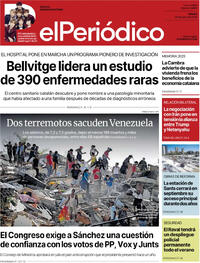 Portada periódico El Periódico