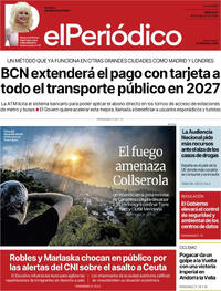 Portada El Periódico 2026-08-26