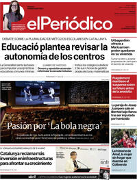 Portada El Periódico 2026-09-26