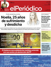 Portada El Periódico 2026-03-27