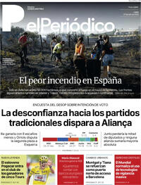 Portada El Periódico 2026-07-27