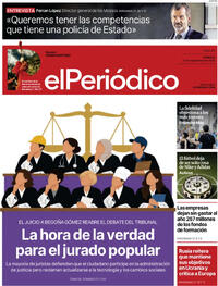 Portada El Periódico 2026-09-27