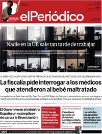 Portada El Periódico 2026-03-28