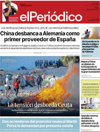 Portada El Periódico 2026-08-28