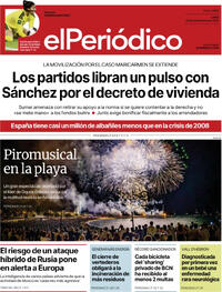 Portada El Periódico 2026-09-28