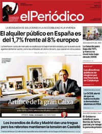 Portada El Periódico 2026-07-29