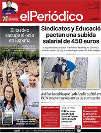 Portada El Periódico 2026-05-30