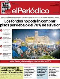 Portada El Periódico 2026-09-30