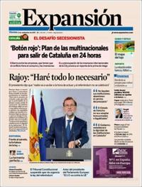 Portada Expansión 2017-09-08