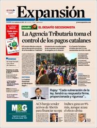 Portada Expansión 2017-09-21