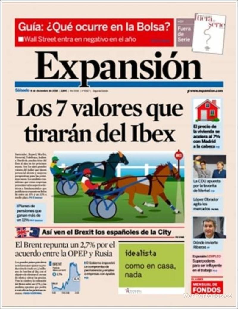 Portada Expansión 2018-12-10