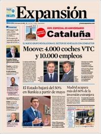 Portada Expansión 2018-03-21