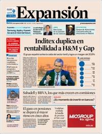 Portada Expansión 2018-08-21