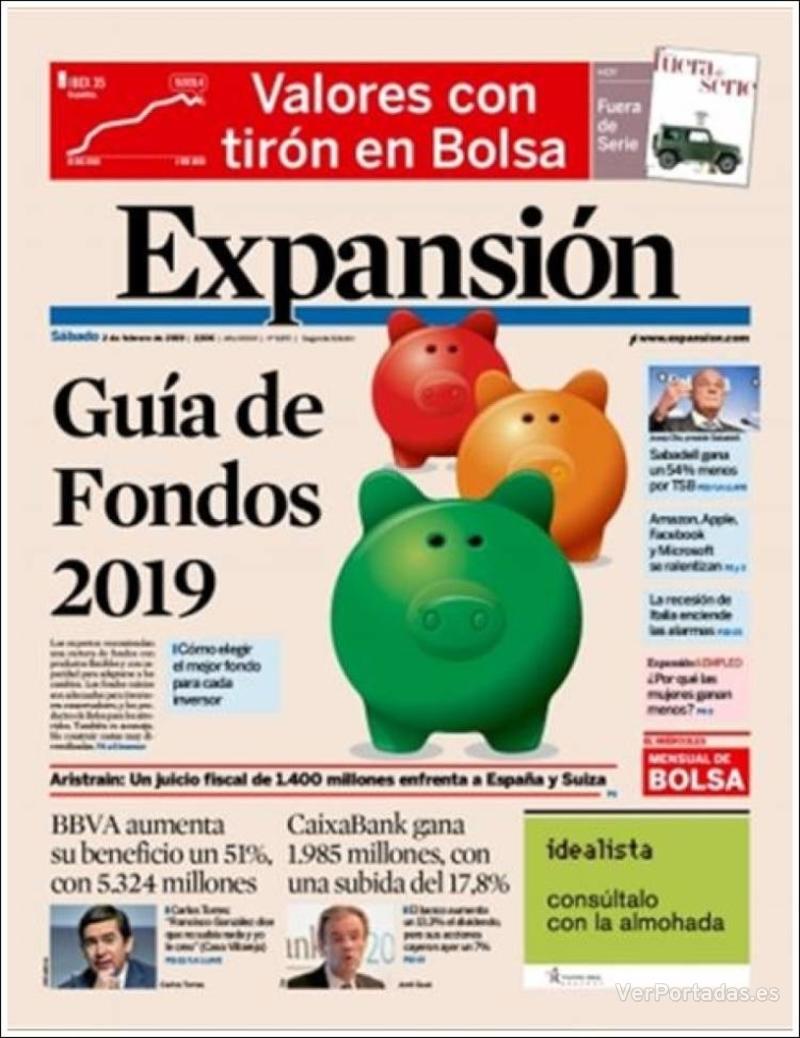 Portada Expansión 2019-02-04