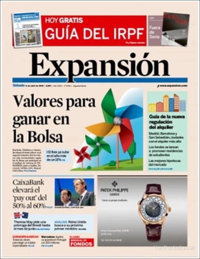 Portada Expansión 2019-04-08