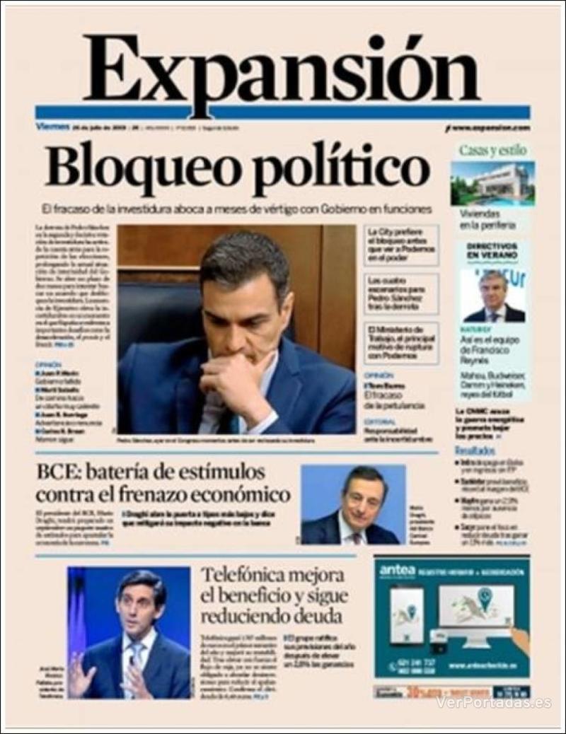 Portada Fotogramas 2019-07-26