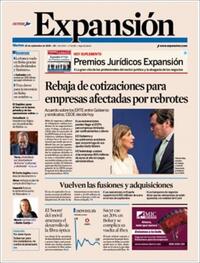 Portada Expansión 2020-09-29