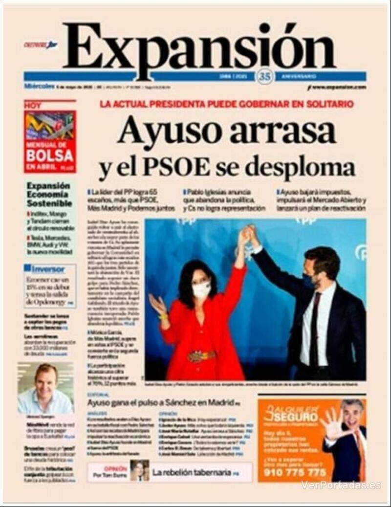 Portada Expansión 2021-05-06