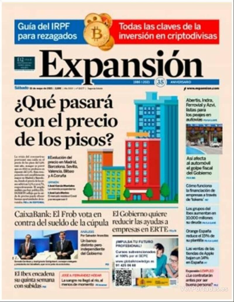 Portada Expansión 2021-05-17