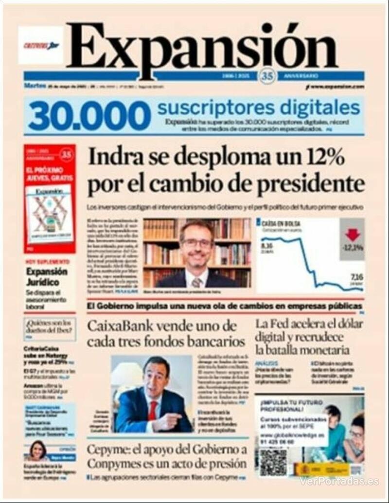 Portada Expansión 2021-05-26