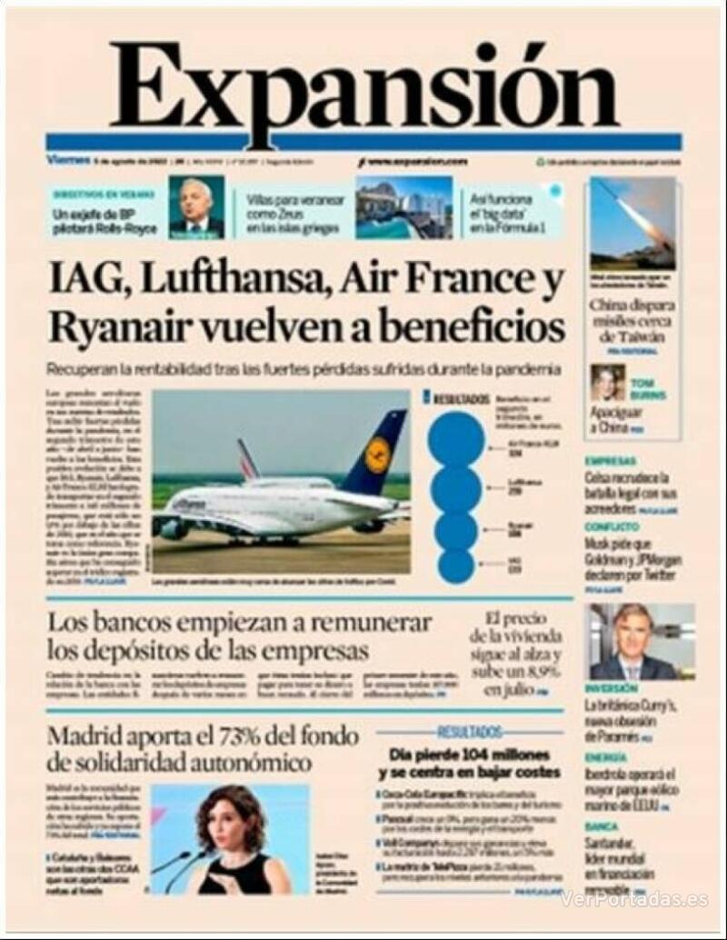 Portada Expansión 2022-08-06